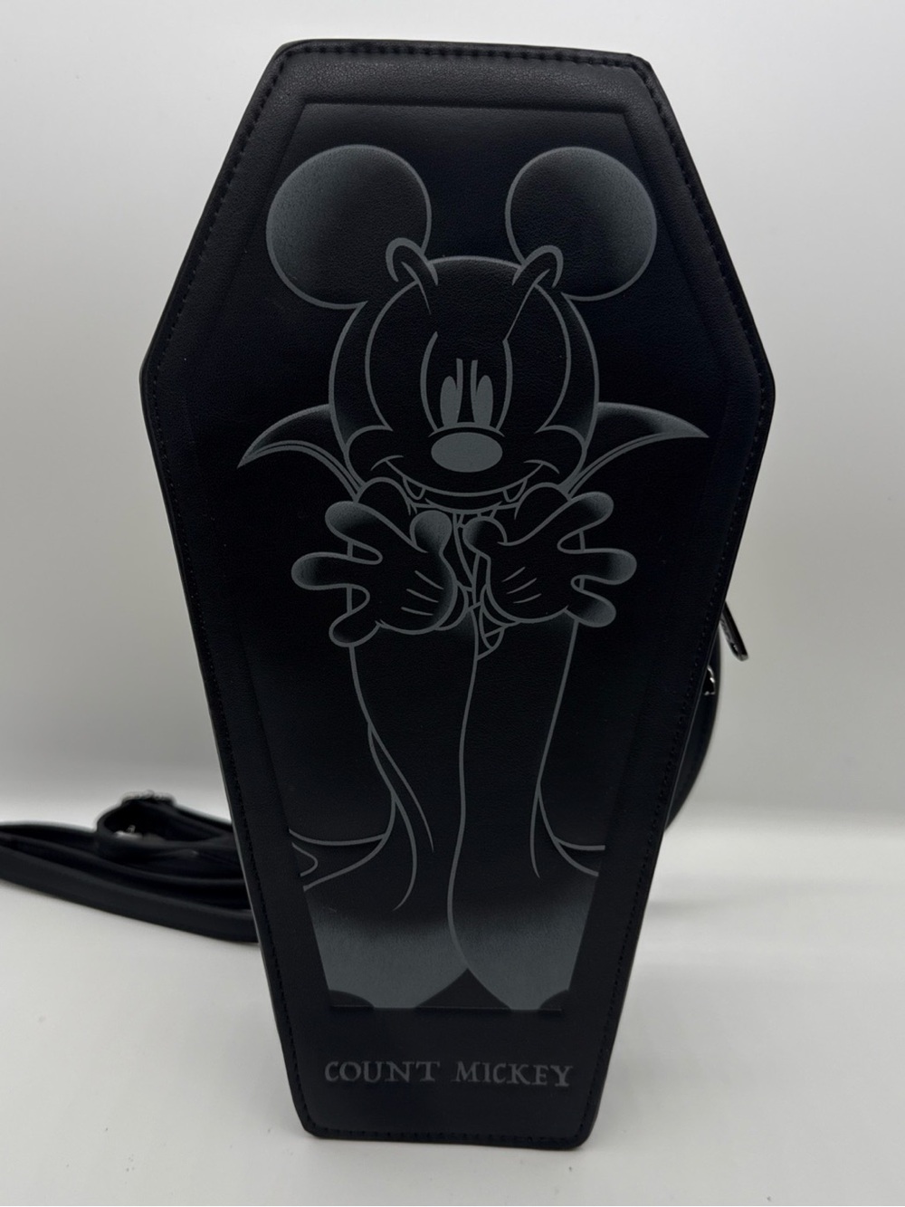 Loungefly Disney EXCLUSIVE COUNT MICKEY COFFIN Convertible Crossbody NEW